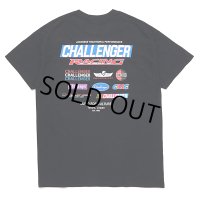 CHALLENGER/CMC RACING LOGO TEE（BLACK）［レーシングロゴT-23秋冬］