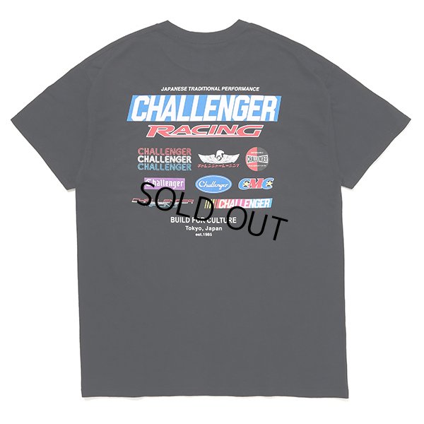 画像1: CHALLENGER/CMC RACING LOGO TEE（BLACK）［レーシングロゴT-23秋冬］