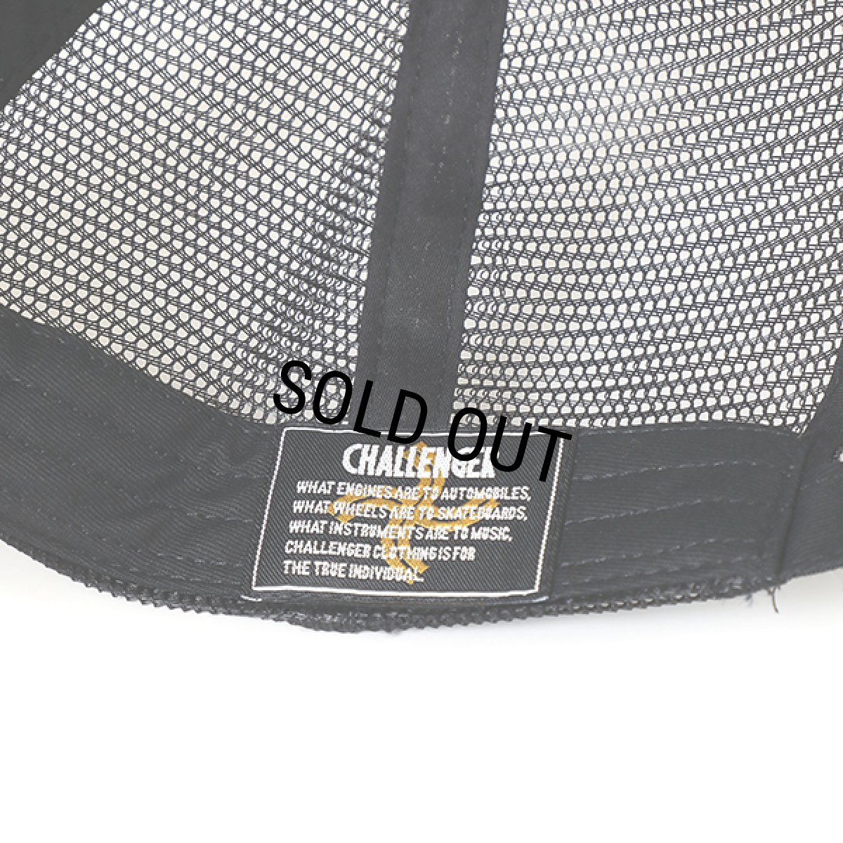 画像5: CHALLENGER/CMC RACING LOGO CAP（BLACK）［レーシングロゴキャップ-23秋冬］ (5)