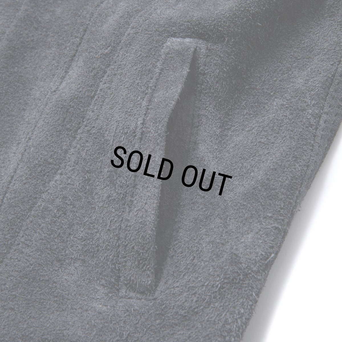 画像5: RATS/SUEDE LEATHER JKT（GRAY）［スウェードレザーJKT-23秋冬］ (5)