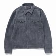 画像1: RATS/SUEDE LEATHER JKT（GRAY）［スウェードレザーJKT-23秋冬］ (1)