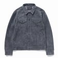 画像1: RATS/SUEDE LEATHER JKT（GRAY）［スウェードレザーJKT-23秋冬］ (1)