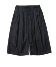 画像1: COOTIE PRODUCTIONS/CA/W Flannel Shin Cut Wide Easy Trousers（Black）［シンカットワイドイージートラウザース-23秋冬］ (1)