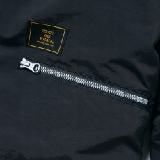 画像6: 【50%OFF】ROUGH AND RUGGED/DOUBLES（BLACK）［ナイロンダブルライダースJKT-23秋冬］ (6)
