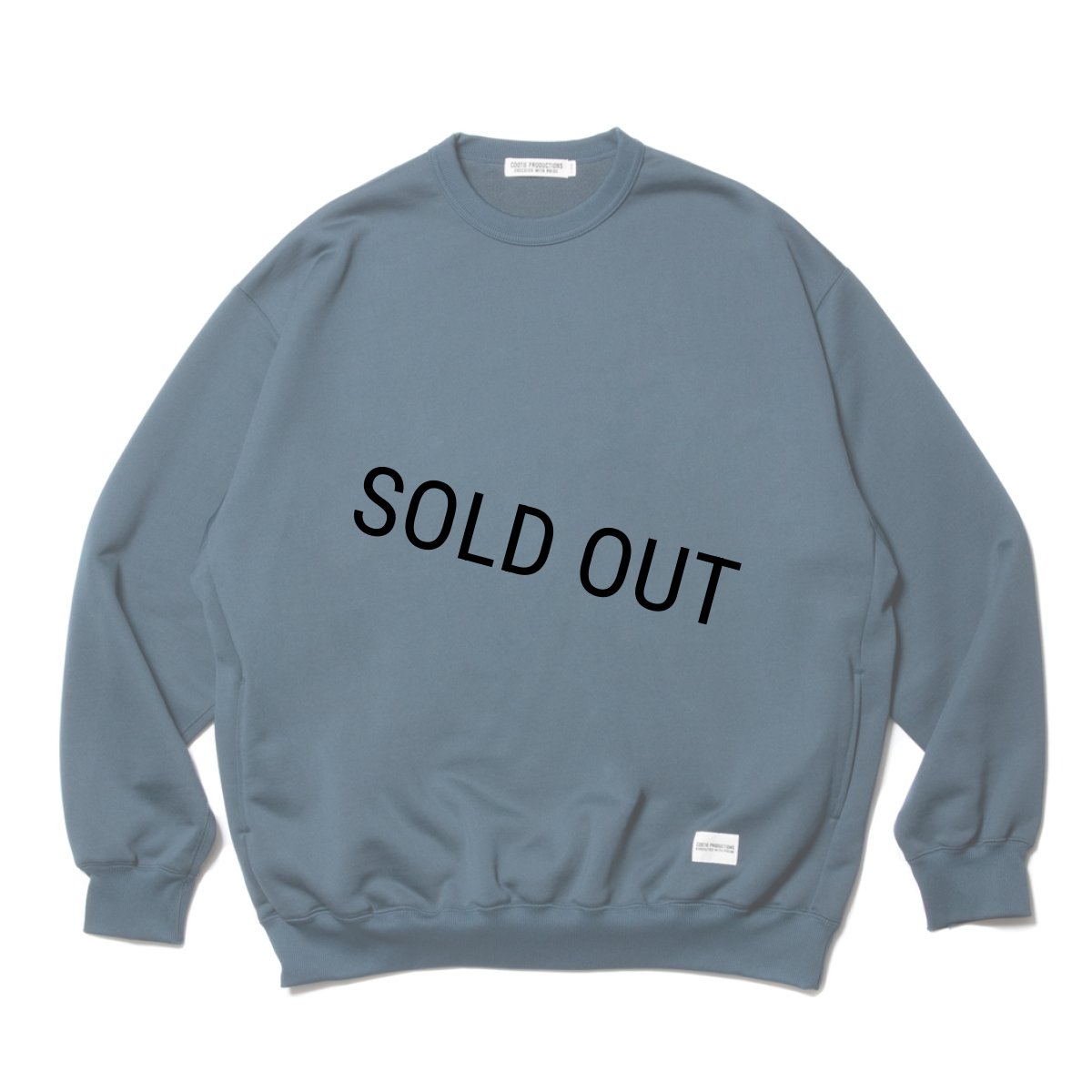 画像1: COOTIE PRODUCTIONS/N/C Terry Sweat Crew（Navy）［スウェットクルー-23秋冬］ (1)
