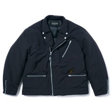 画像1: 【50%OFF】ROUGH AND RUGGED/DOUBLES（BLACK）［ナイロンダブルライダースJKT-23秋冬］ (1)