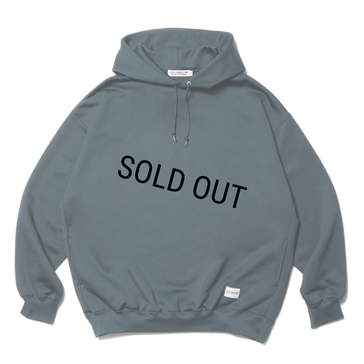 画像1: COOTIE PRODUCTIONS/N/C Terry Sweat Hoodie（Green）［スウェットフーディー-23秋冬］ (1)