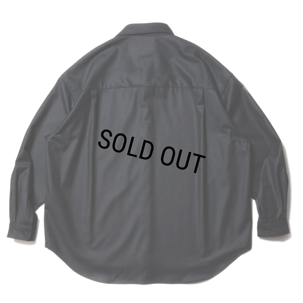 画像2: COOTIE PRODUCTIONS/CA/W Flannel L/S Shirt（Black）［フランネルシャツ-23秋冬］ (2)