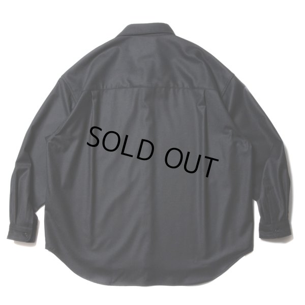 画像2: COOTIE PRODUCTIONS/CA/W Flannel L/S Shirt（Black）［フランネルシャツ-23秋冬］