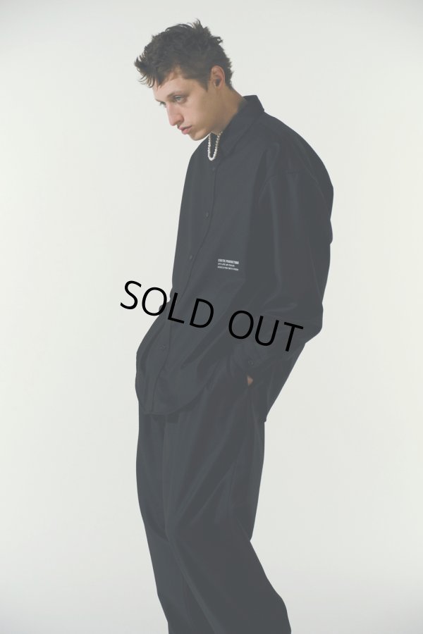 画像3: COOTIE PRODUCTIONS/CA/W Flannel L/S Shirt（Black）［フランネルシャツ-23秋冬］
