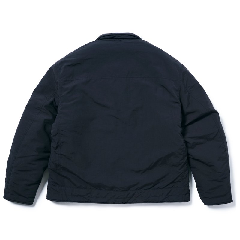 画像2: 【50%OFF】ROUGH AND RUGGED/DOUBLES（BLACK）［ナイロンダブルライダースJKT-23秋冬］