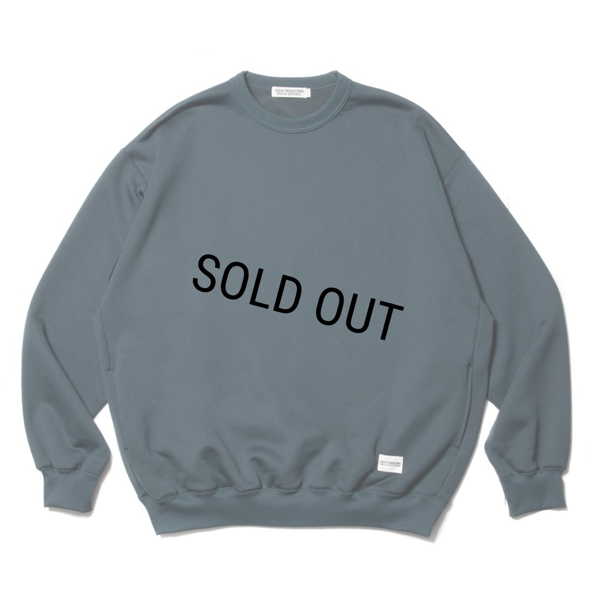 画像1: COOTIE PRODUCTIONS/N/C Terry Sweat Crew（Green）［スウェットクルー-23秋冬］ (1)