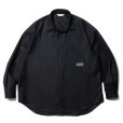 画像1: COOTIE PRODUCTIONS/CA/W Flannel L/S Shirt（Black）［フランネルシャツ-23秋冬］ (1)