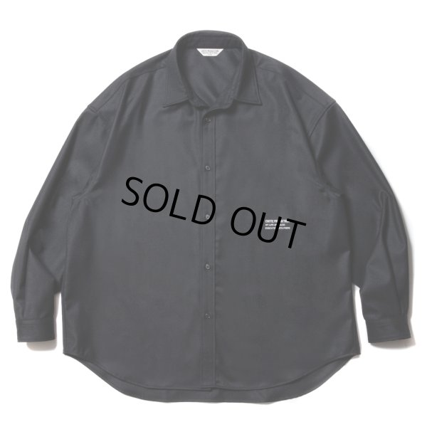 画像1: COOTIE PRODUCTIONS/CA/W Flannel L/S Shirt（Black）［フランネルシャツ-23秋冬］