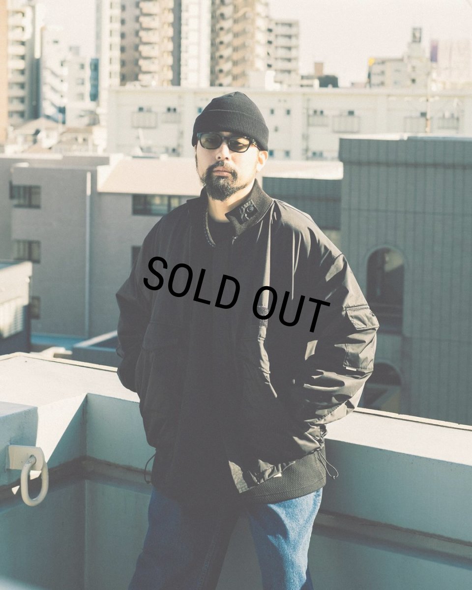 画像10: COOTIE PRODUCTIONS/Memory Polyester Twill WEP Jacket（Black）［WEPジャケット-23秋冬］ (10)