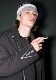 画像10: 【50%OFF】ROUGH AND RUGGED/DOUBLES（BLACK）［ナイロンダブルライダースJKT-23秋冬］