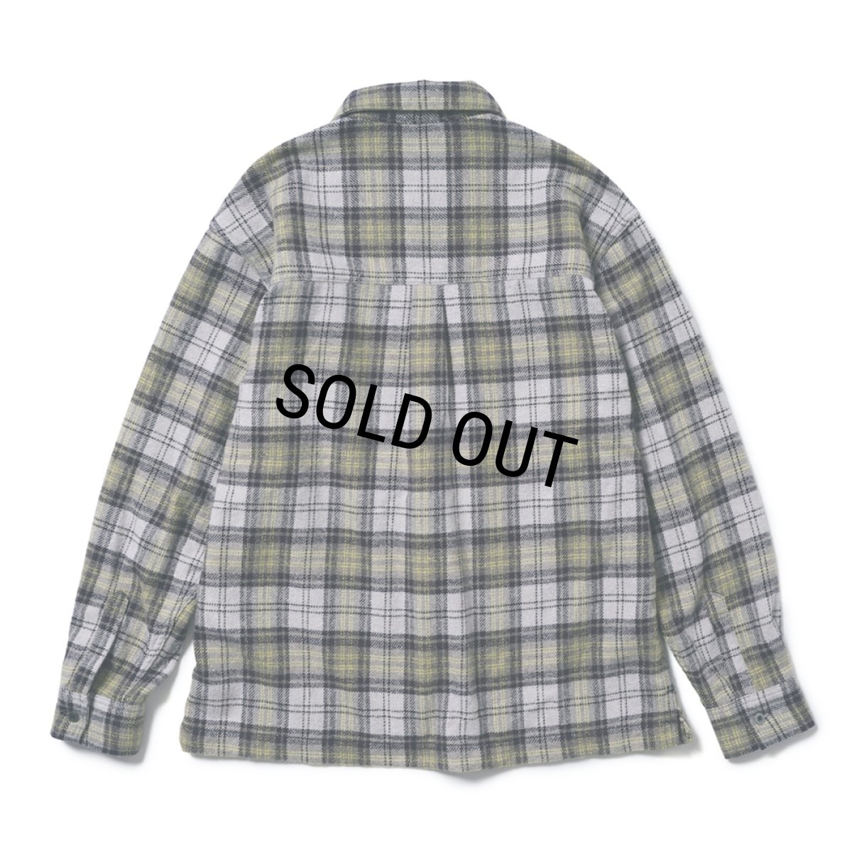 画像2: ROUGH AND RUGGED/WALKEN-02（GRAY CHECK）［チェックシャツ-23秋冬］ (2)