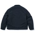 画像2: 【50%OFF】ROUGH AND RUGGED/DOUBLES（BLACK）［ナイロンダブルライダースJKT-23秋冬］ (2)