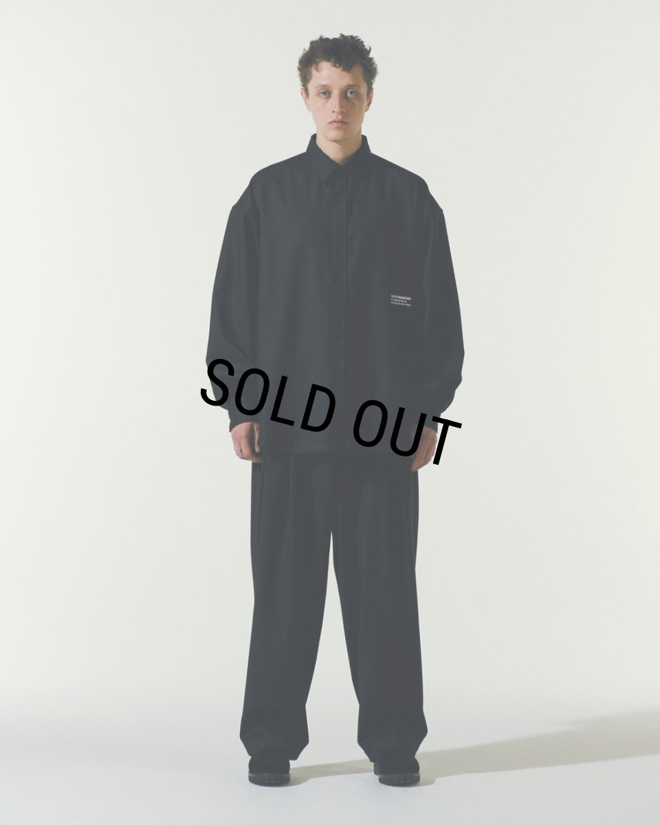 画像4: COOTIE PRODUCTIONS/CA/W Flannel L/S Shirt（Black）［フランネルシャツ-23秋冬］ (4)