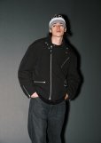 画像8: 【50%OFF】ROUGH AND RUGGED/DOUBLES（BLACK）［ナイロンダブルライダースJKT-23秋冬］