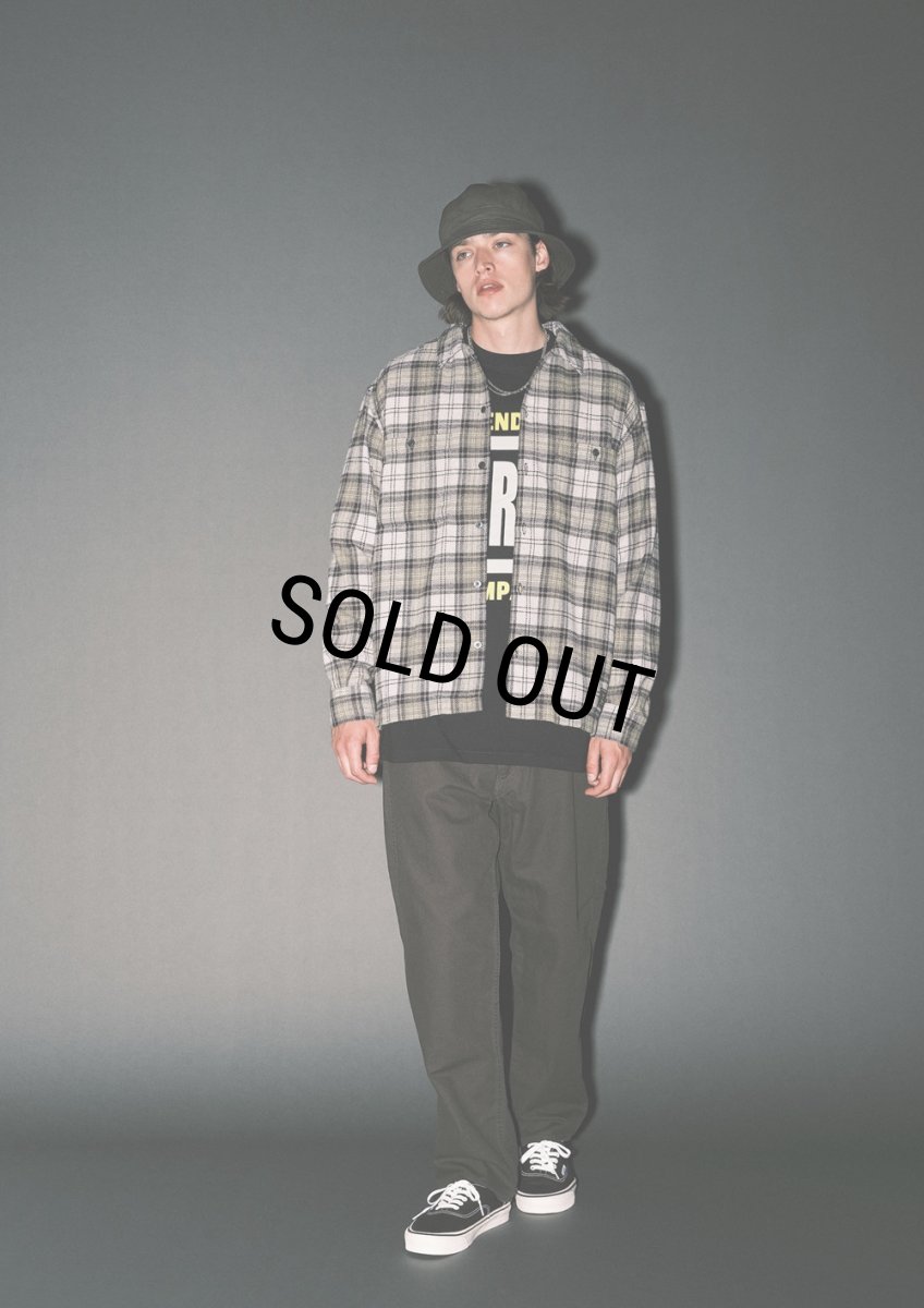 画像4: ROUGH AND RUGGED/WALKEN-02（GRAY CHECK）［チェックシャツ-23秋冬］ (4)