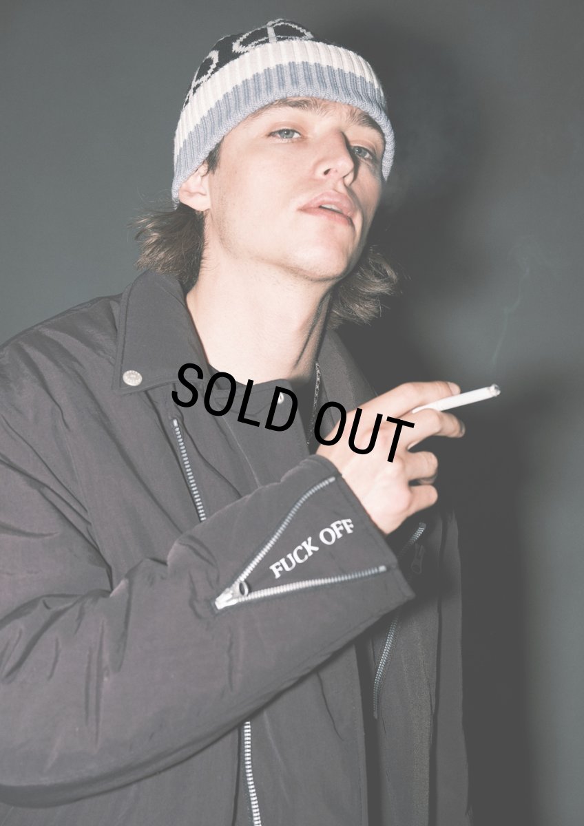 画像5: ROUGH AND RUGGED/HEADS（BLACK）［ニットキャップ-23秋冬］ (5)