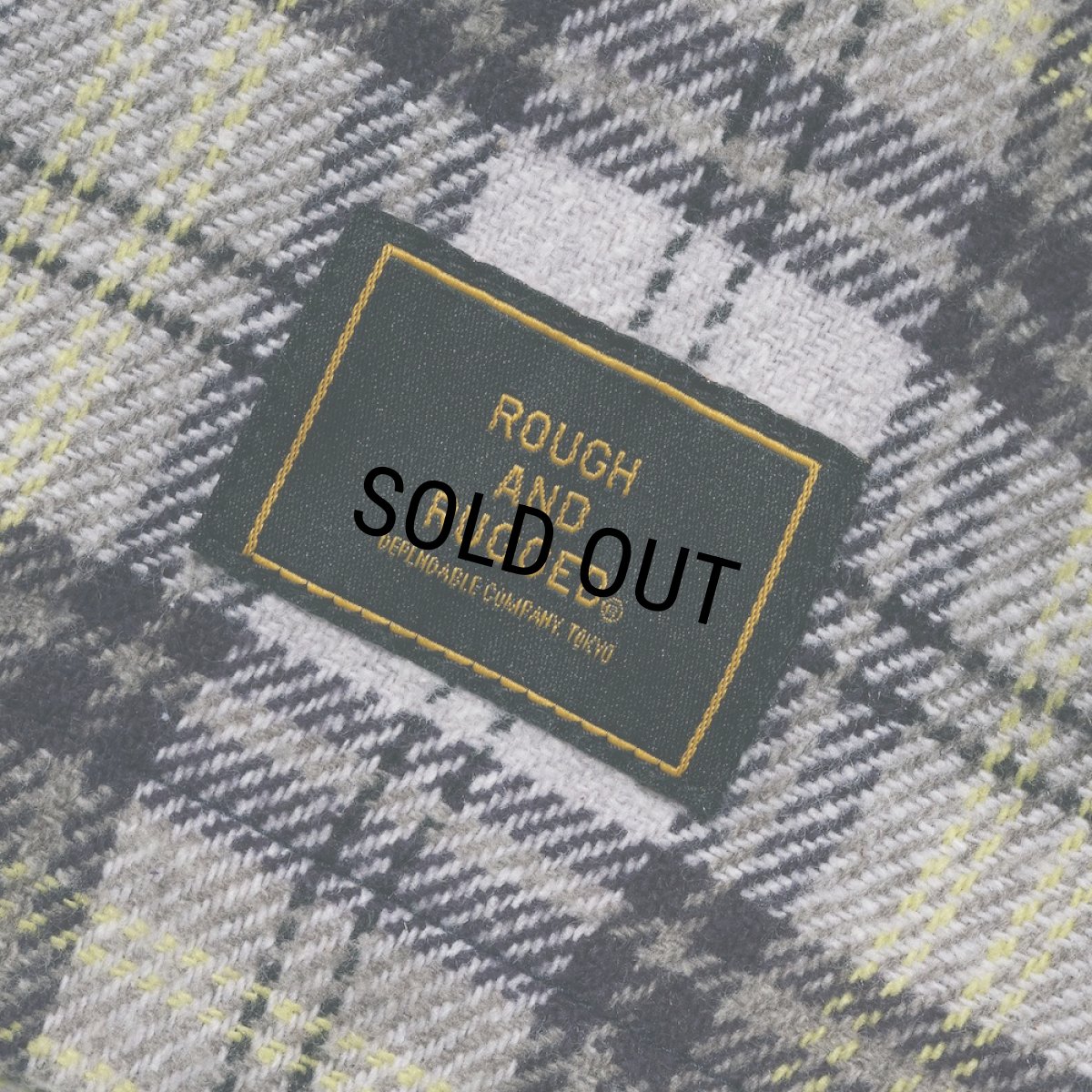 画像3: ROUGH AND RUGGED/WALKEN-02（GRAY CHECK）［チェックシャツ-23秋冬］ (3)