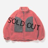 TIGHTBOOTH/WINDOWS BOA JKT（Terracotta） 【30%OFF】［ボアJKT-23秋冬］
