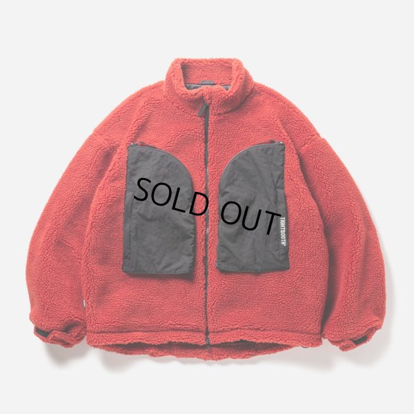 画像1: TIGHTBOOTH/WINDOWS BOA JKT（Terracotta） 【30%OFF】［ボアJKT-23秋冬］