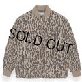 WACKO MARIA/DICKIES / LEOPARD QUILITED JACKET（BEIGE）［レオパードキルティングJKT-23秋冬］