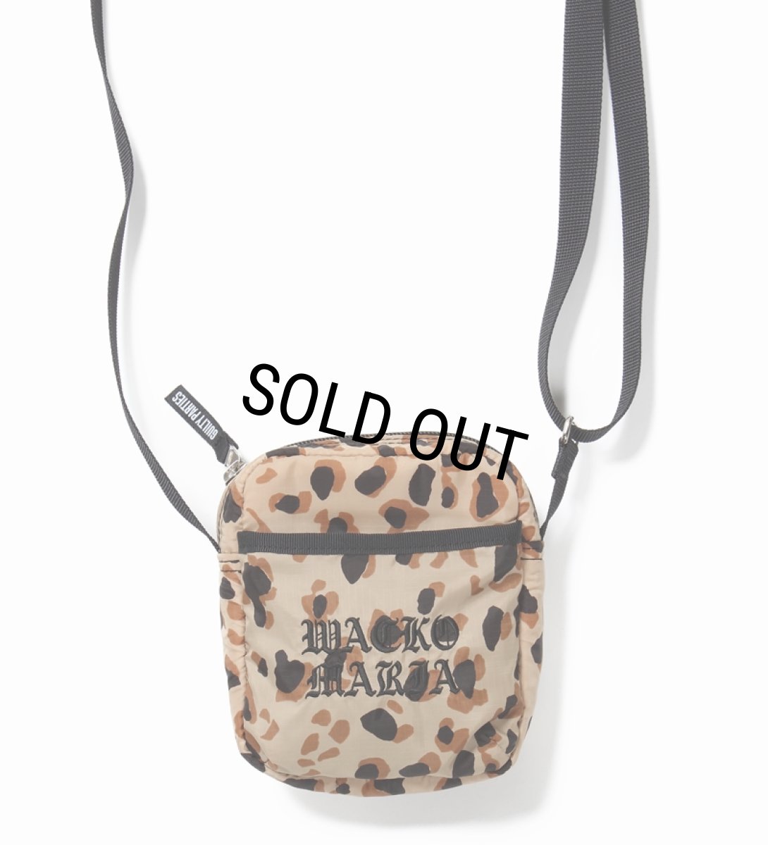 画像2: WACKO MARIA/SPEAK EASY / SHOULDER BAG（LEOPARD）［ショルダーバッグ-23秋冬］ (2)