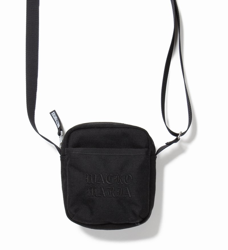 画像2: WACKO MARIA/SPEAK EASY / SHOULDER BAG（BLACK）［ショルダーバッグ-23秋冬］