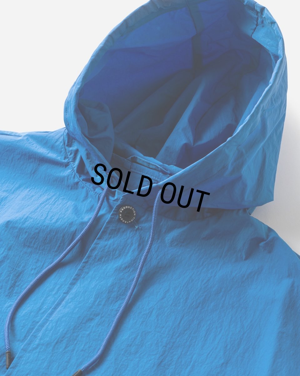 画像3: TIGHTBOOTH/HOODED BIG COAT（Blue）［フーデッドビッグコート-23秋冬］ (3)
