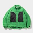 画像1: TIGHTBOOTH/WINDOWS BOA JKT（Light Green） 【30%OFF】［ボアJKT-23秋冬］ (1)