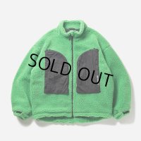 TIGHTBOOTH/WINDOWS BOA JKT（Light Green） 【30%OFF】［ボアJKT-23秋冬］