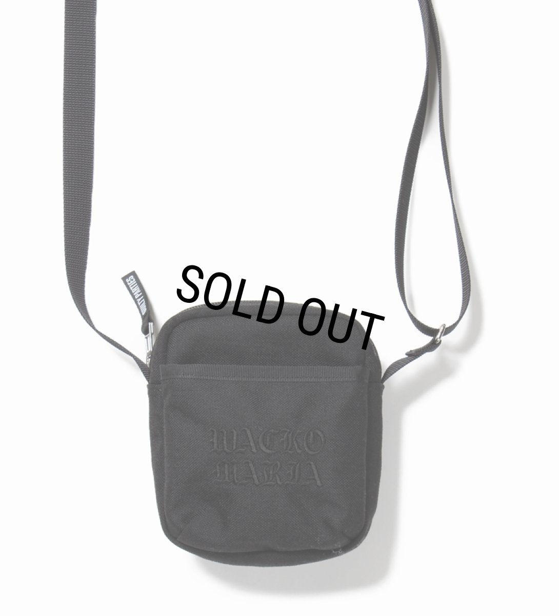 画像2: WACKO MARIA/SPEAK EASY / SHOULDER BAG（BLACK）［ショルダーバッグ-23秋冬］ (2)