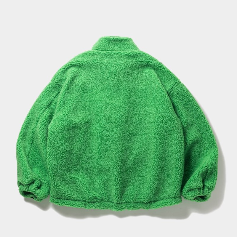 画像2: TIGHTBOOTH/WINDOWS BOA JKT（Light Green） 【30%OFF】［ボアJKT-23秋冬］
