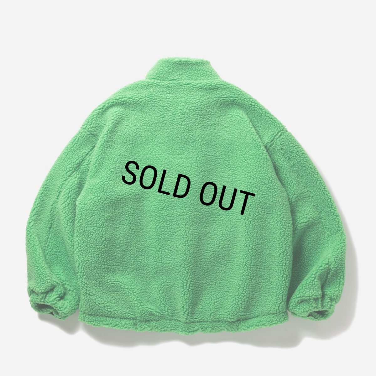 画像2: TIGHTBOOTH/WINDOWS BOA JKT（Light Green） 【30%OFF】［ボアJKT-23秋冬］ (2)