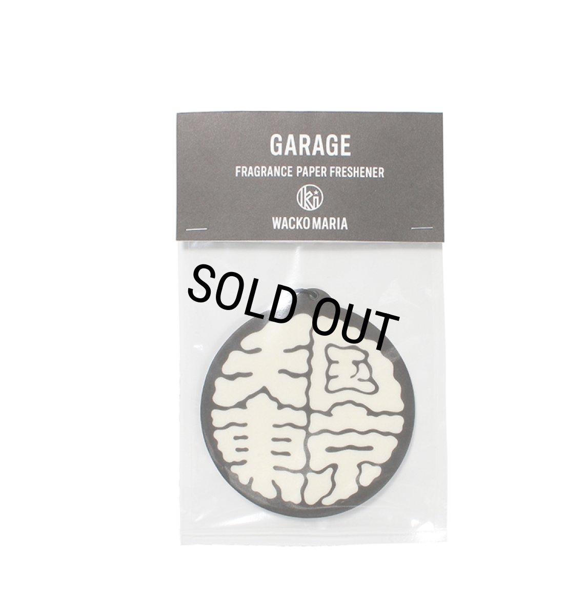 画像1: WACKO MARIA/KUUMBA / FRAGRANCE PAPER（BLACK/GAREGE）［フレグランスペーパー-25春夏］ (1)