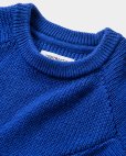 画像3: TIGHTBOOTH/SPLICE KNIT SWEATER（Blue）［ニットセーター-23秋冬］