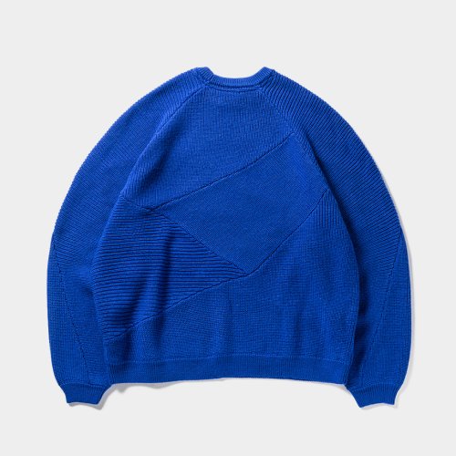 他の写真2: TIGHTBOOTH/SPLICE KNIT SWEATER（Blue）［ニットセーター-23秋冬］