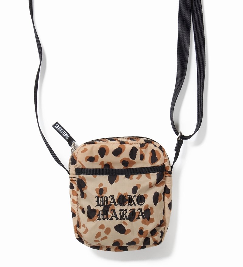 画像2: WACKO MARIA/SPEAK EASY / SHOULDER BAG（LEOPARD）［ショルダーバッグ-23秋冬］