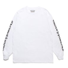 画像2: WACKO MARIA/TIM LEHI / LONG SLEEVE T-SHIRT（WHITE）［プリント長袖T-23秋冬］ (2)