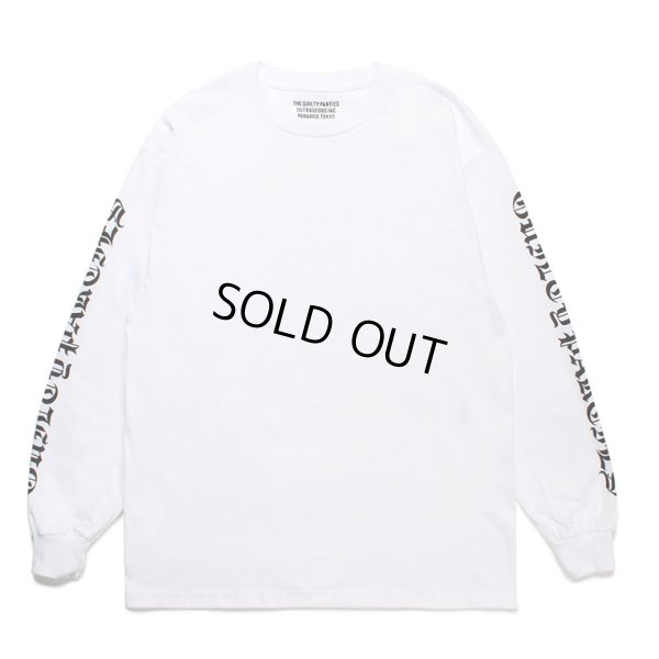 画像2: WACKO MARIA/TIM LEHI / LONG SLEEVE T-SHIRT（WHITE）［プリント長袖T-23秋冬］