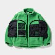 画像3: TIGHTBOOTH/WINDOWS BOA JKT（Light Green） 【30%OFF】［ボアJKT-23秋冬］