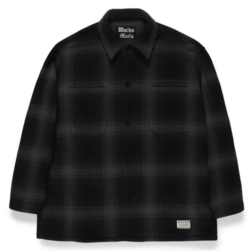 他の写真1: WACKO MARIA/CHECK FLEECE SHIRT JACKET（GRAY）［チェックフリースシャツJKT-23秋冬］