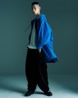 画像9: TIGHTBOOTH/HOODED BIG COAT（Blue）［フーデッドビッグコート-23秋冬］