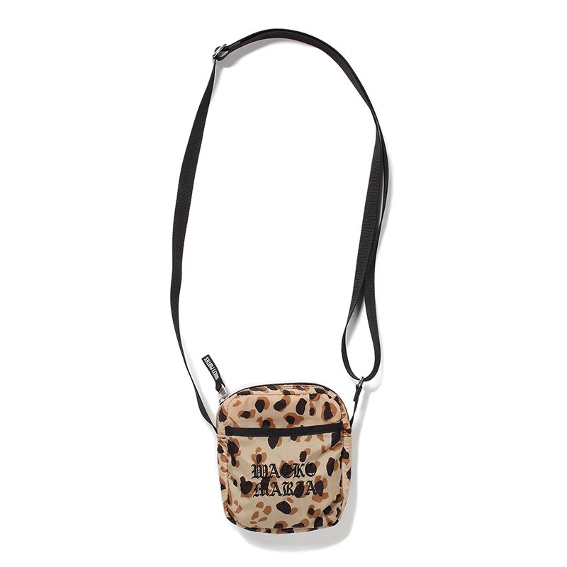 画像1: WACKO MARIA/SPEAK EASY / SHOULDER BAG（LEOPARD）［ショルダーバッグ-23秋冬］