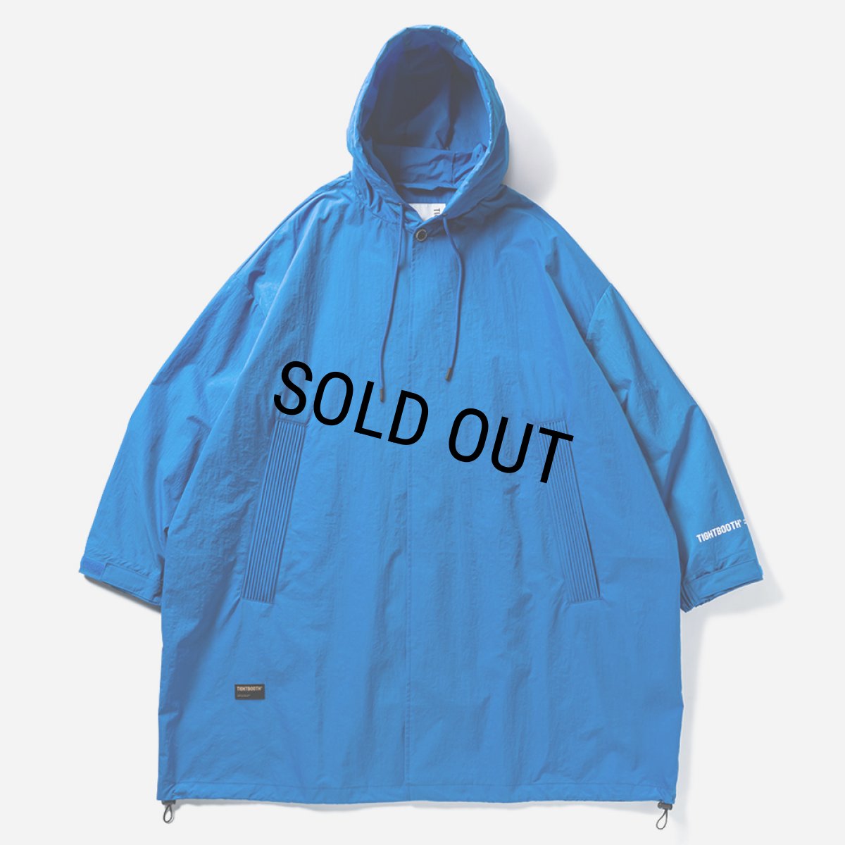 画像2: TIGHTBOOTH/HOODED BIG COAT（Blue）［フーデッドビッグコート-23秋冬］ (2)
