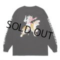 WACKO MARIA/TIM LEHI / LONG SLEEVE T-SHIRT（BLACK）［プリント長袖T-23秋冬］
